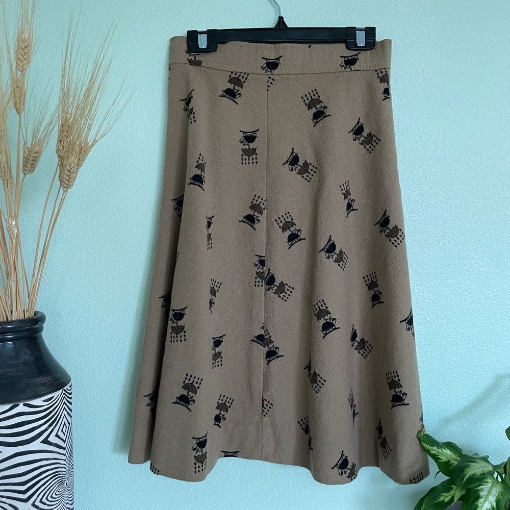 Vintage A-line skirt